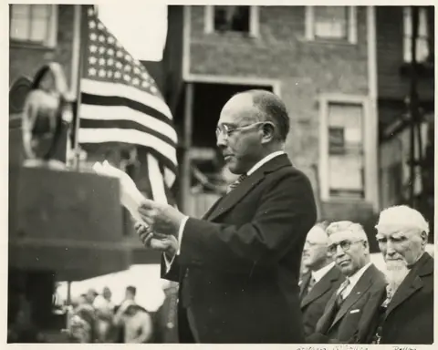Ambassador Debuchi speaks