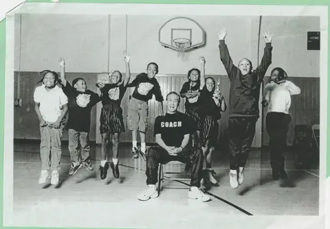 Coach and team