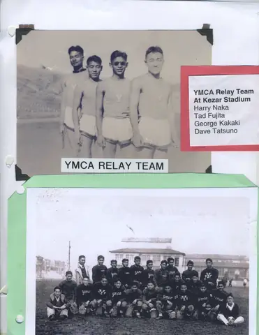 YMCA Relay Team at Kezar Stadium