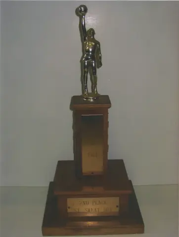 Trophy: 2nd place, S.F. Sweat Sox